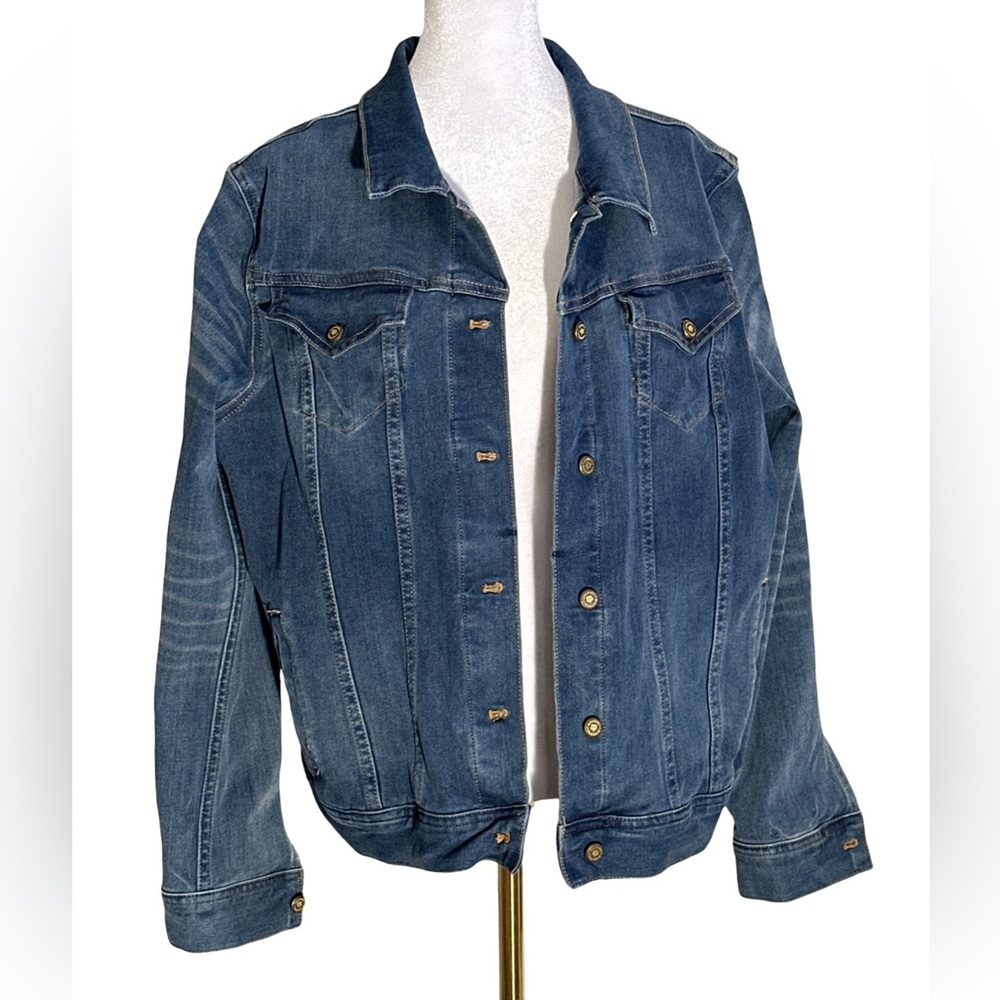 Betabrand Yoga Denim Jacket